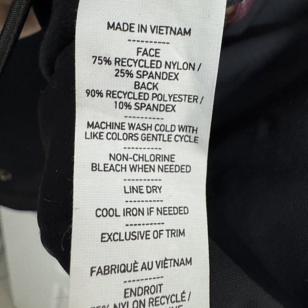 RHONE womens outplay jacket black size medium full zip - Picture 10 of 12